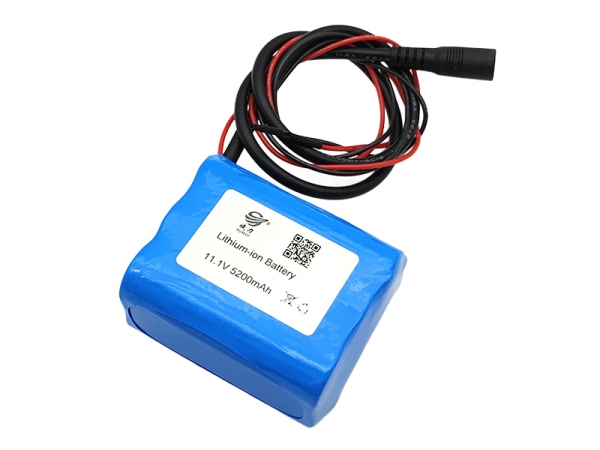 11.1V 5200mAh 18650 cylindrical lithium battery