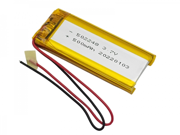 3.7V聚合物鋰電池|502248 500mAh 3.7V