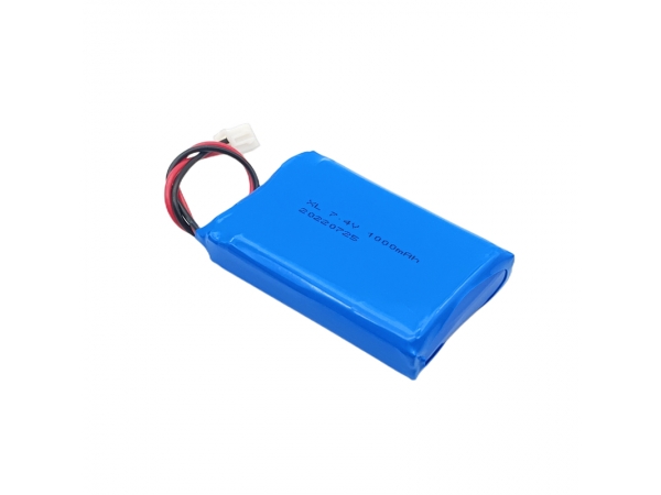 7.4V聚合物鋰電池 | 523450 1000mAh 7.4V-2pin